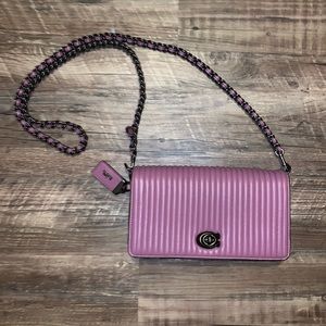 COACH QUILTED 1941 DINKY CROSSBODY BAG Primrose